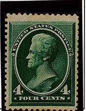 1883 4c Jackson (#211d)