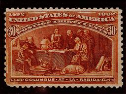 (3) 1893 Columbian Commemorative US Stamps