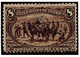 (7) 1898 US Stamps