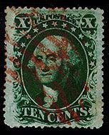 (4) 1857-61 US Stamps