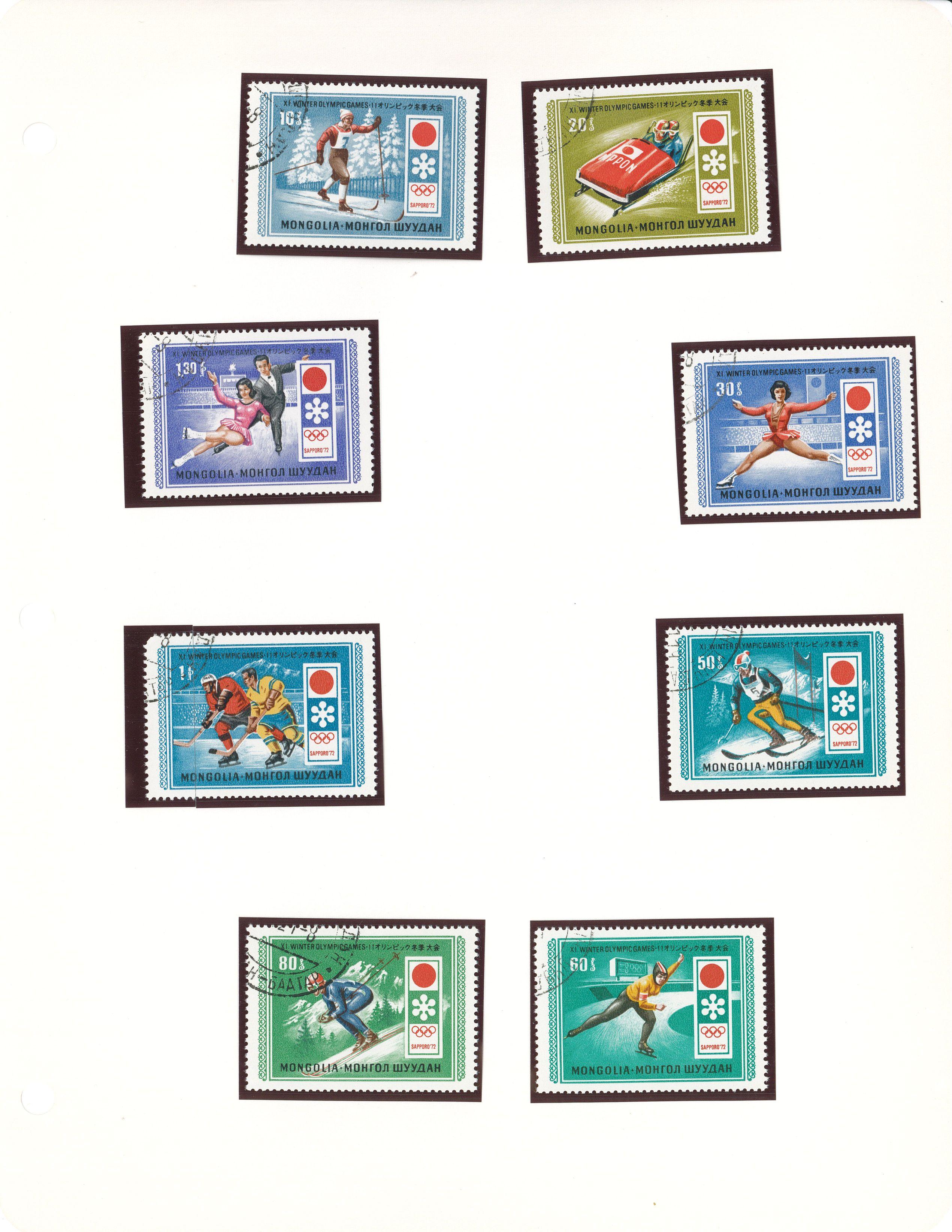 Binder of Sports Related Stamps