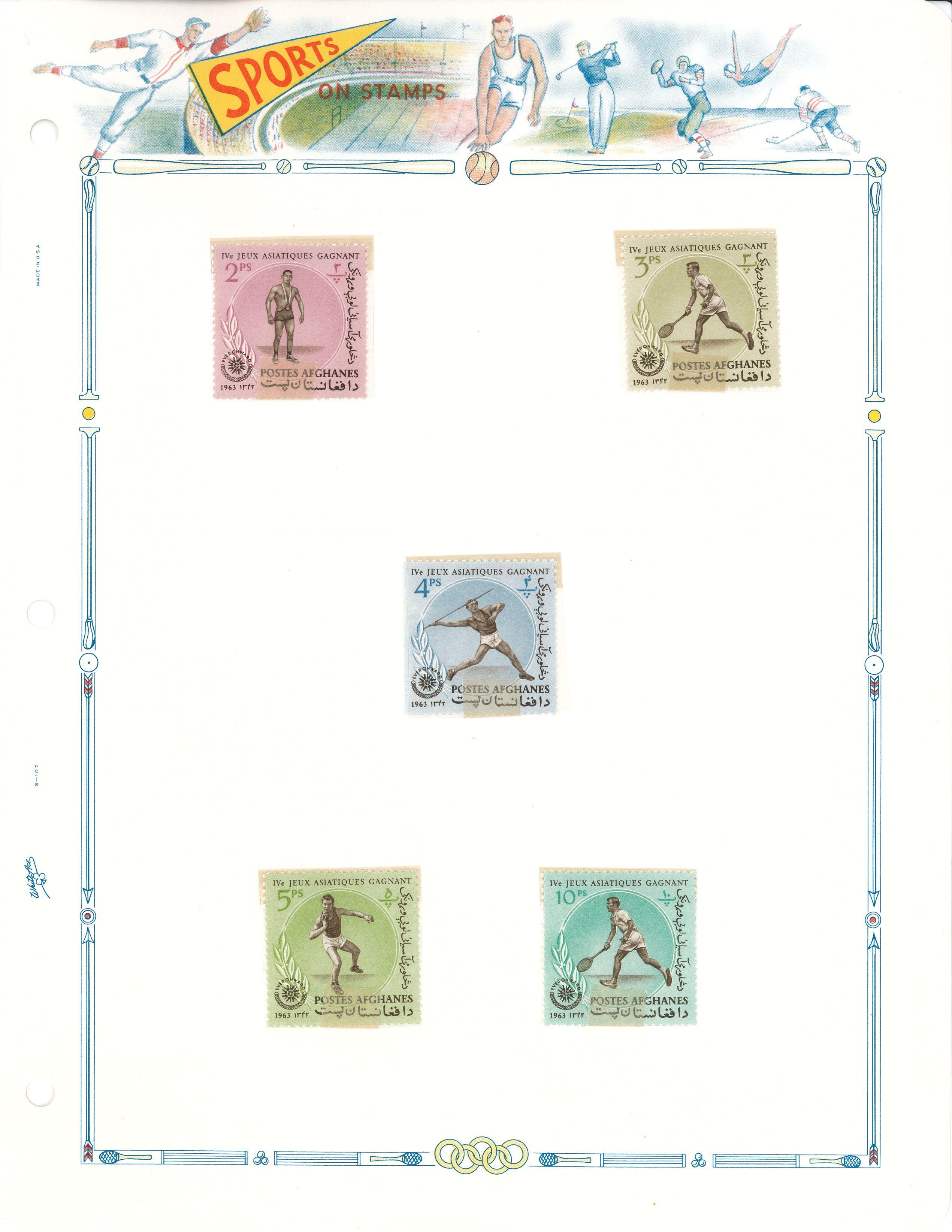 Binder of Sports Related Stamps