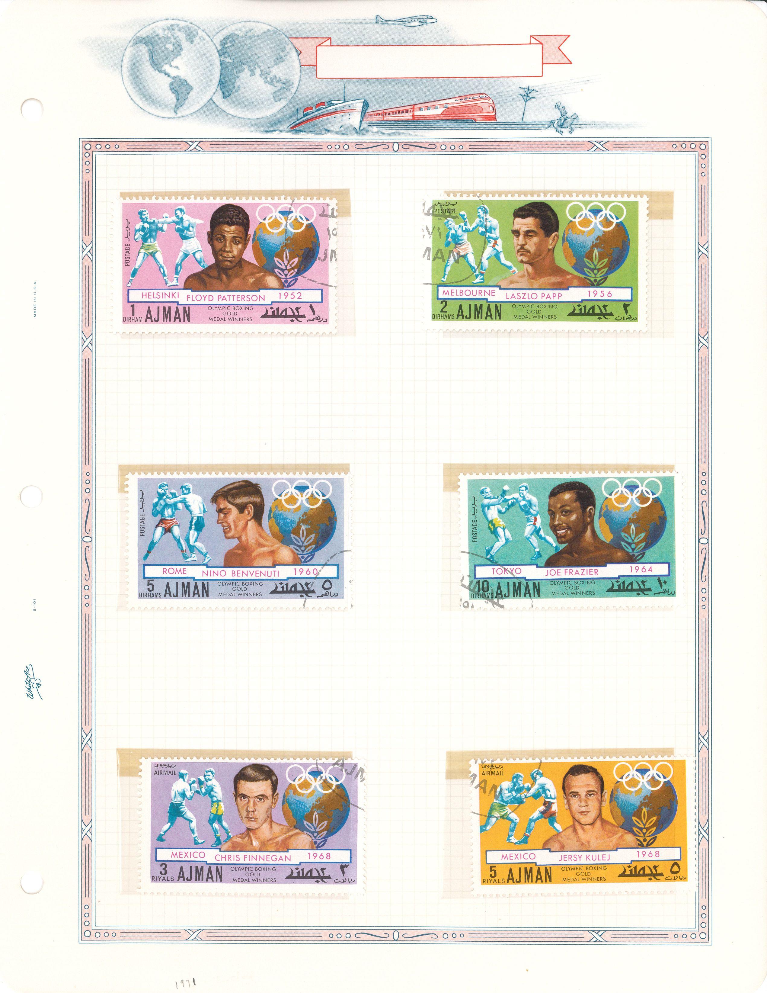 Binder of Sports Related Stamps