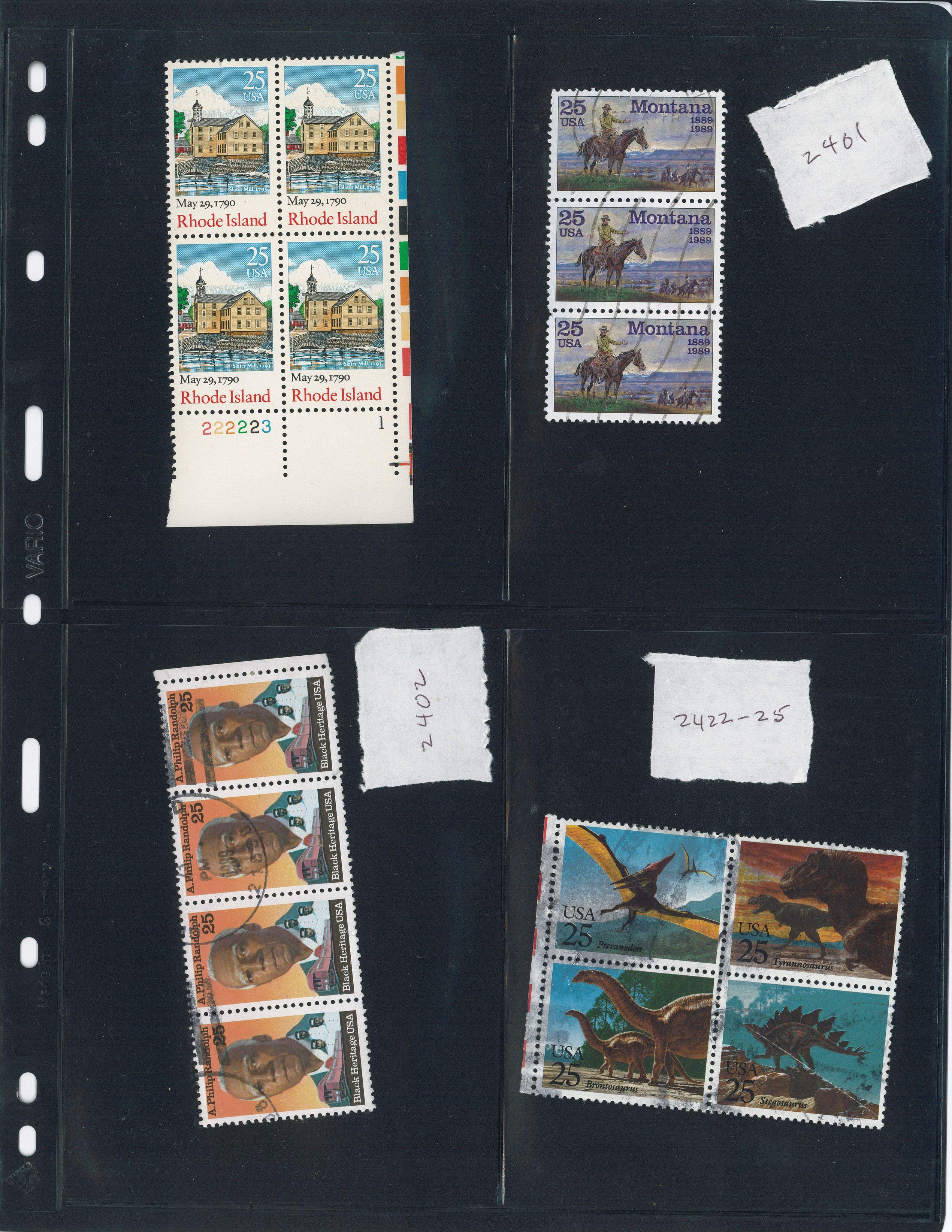 Assortment of USA Stamps (Scott #'s 2004-2998)