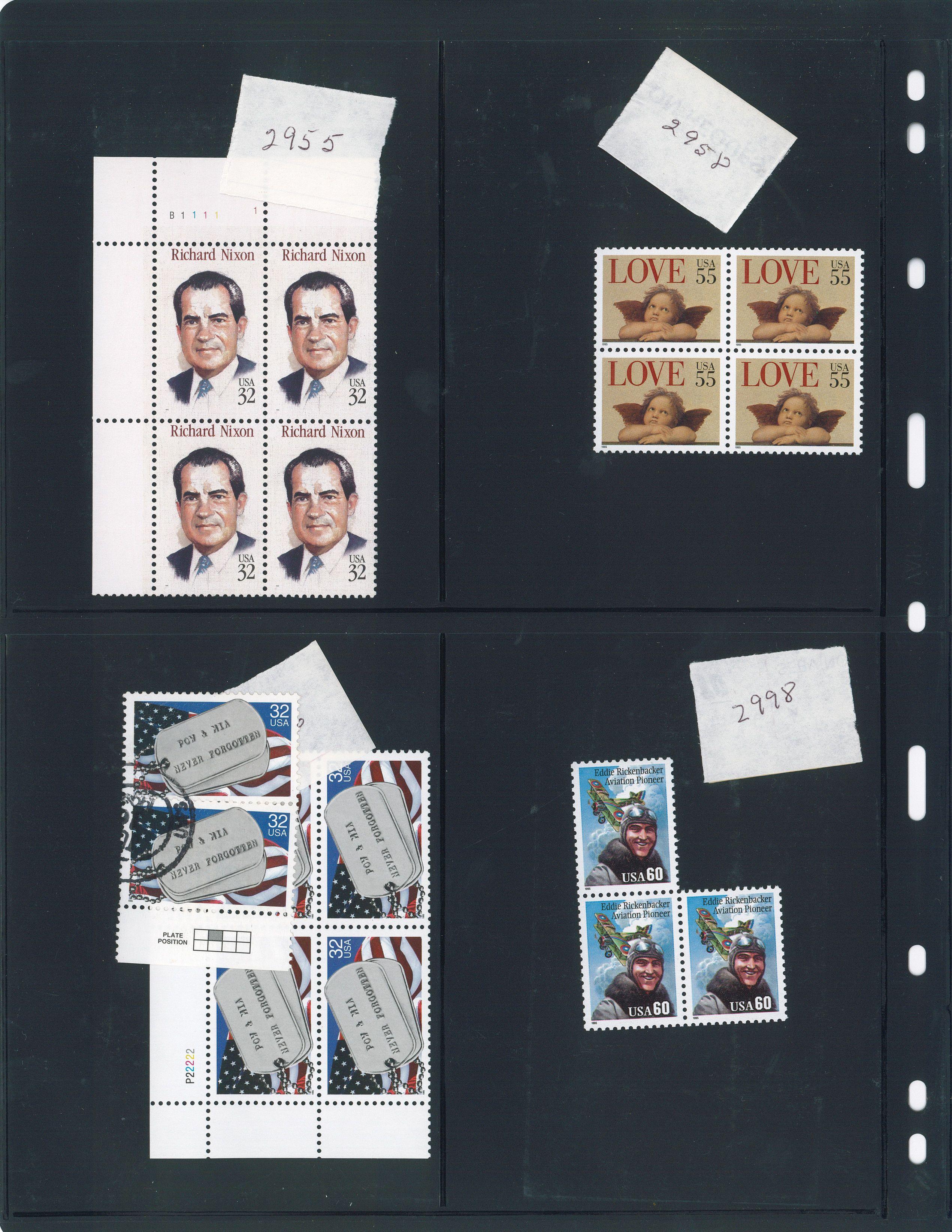 Assortment of USA Stamps (Scott #'s 2004-2998)