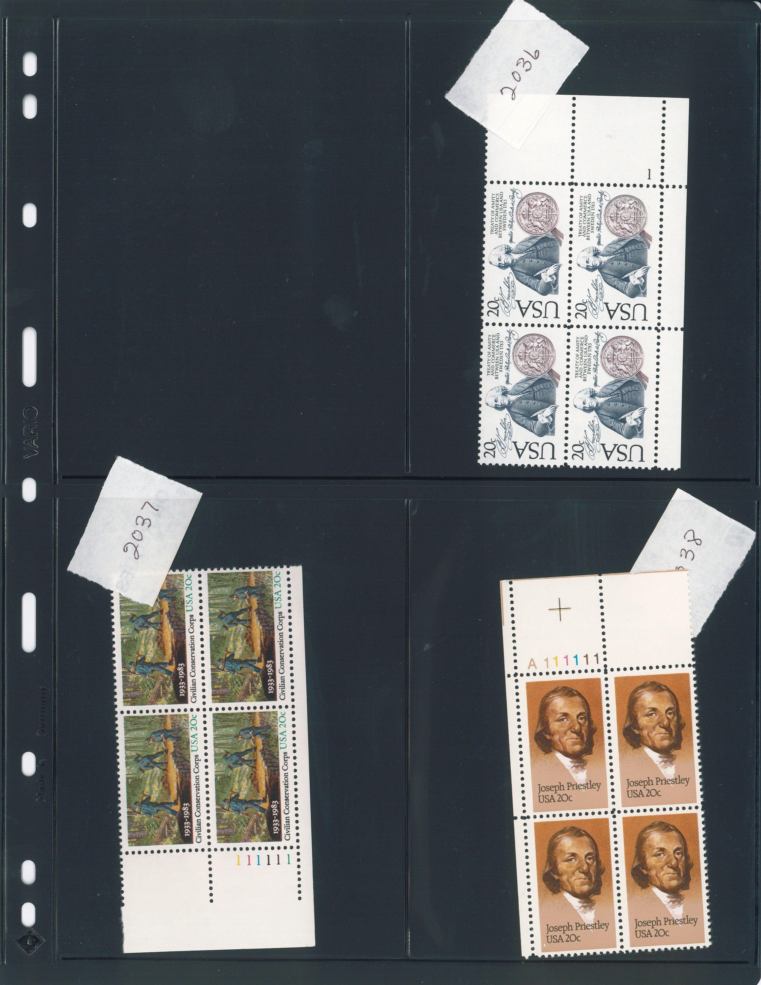 Assortment of USA Stamps (Scott #'s 2004-2998)