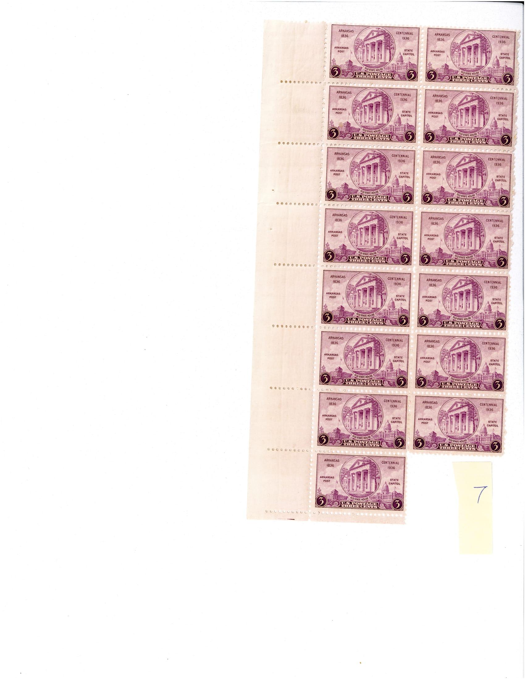 Uncirculated Sheets of US Stamps ($290+/-) Face Value