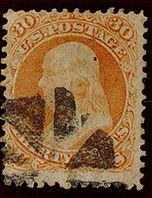 (4) 1861-66 US Stamps