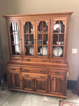 Taylor Jamestown Solid Cherry China Cabinet