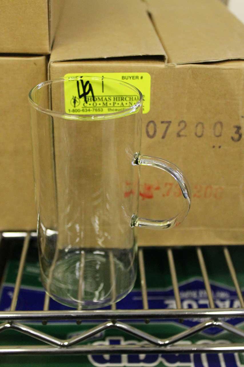 (18) Blown-Glass Coffee Mugs
