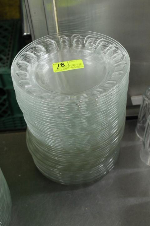 (44) 7.5" Glass Plates