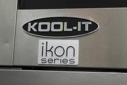 Kool-It Three Door Stainless Steel Reach-in Refrigerator