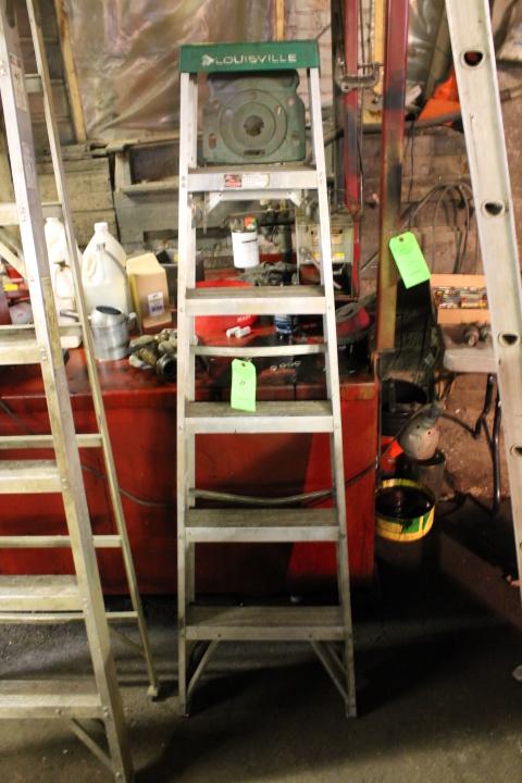 6' Louisville Aluminum Step Ladder