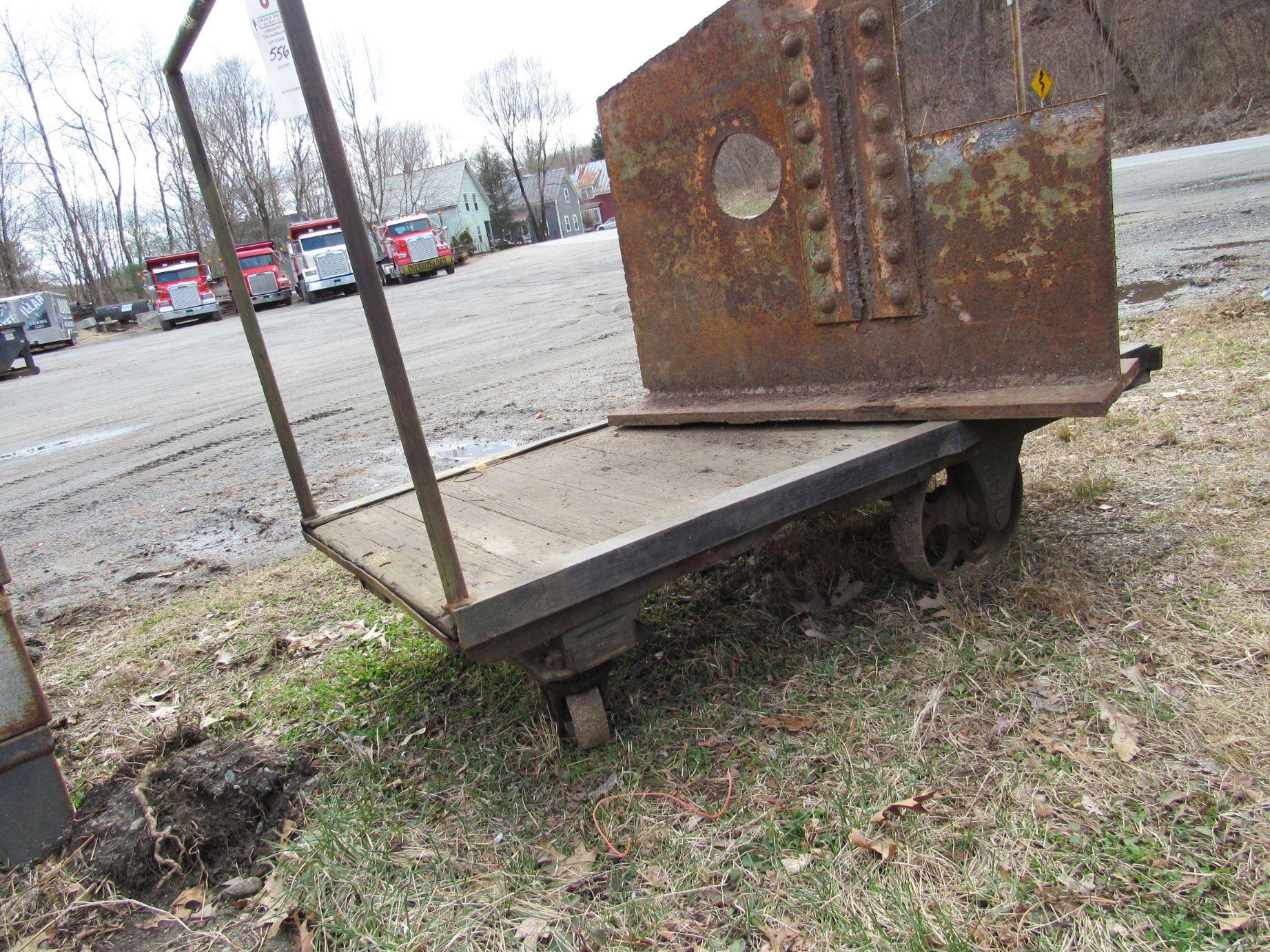 Vintage Lumber Cart w/ Handle