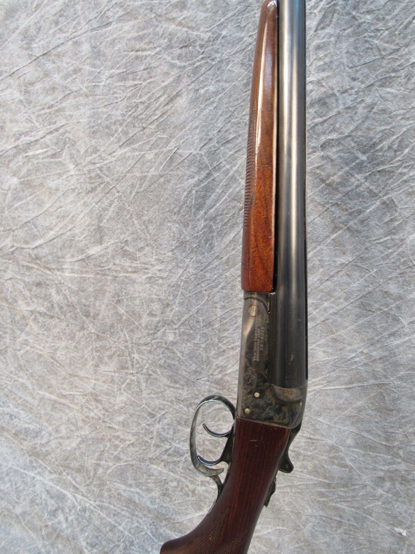 Stevens Model 530A Side by Side Shotgun