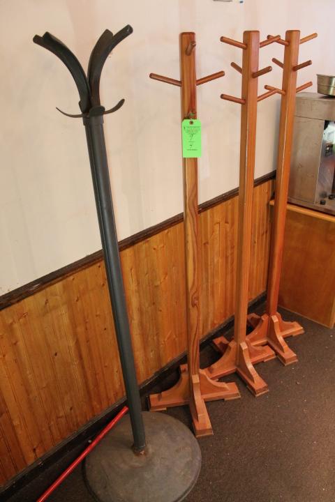 (4) Coat Racks