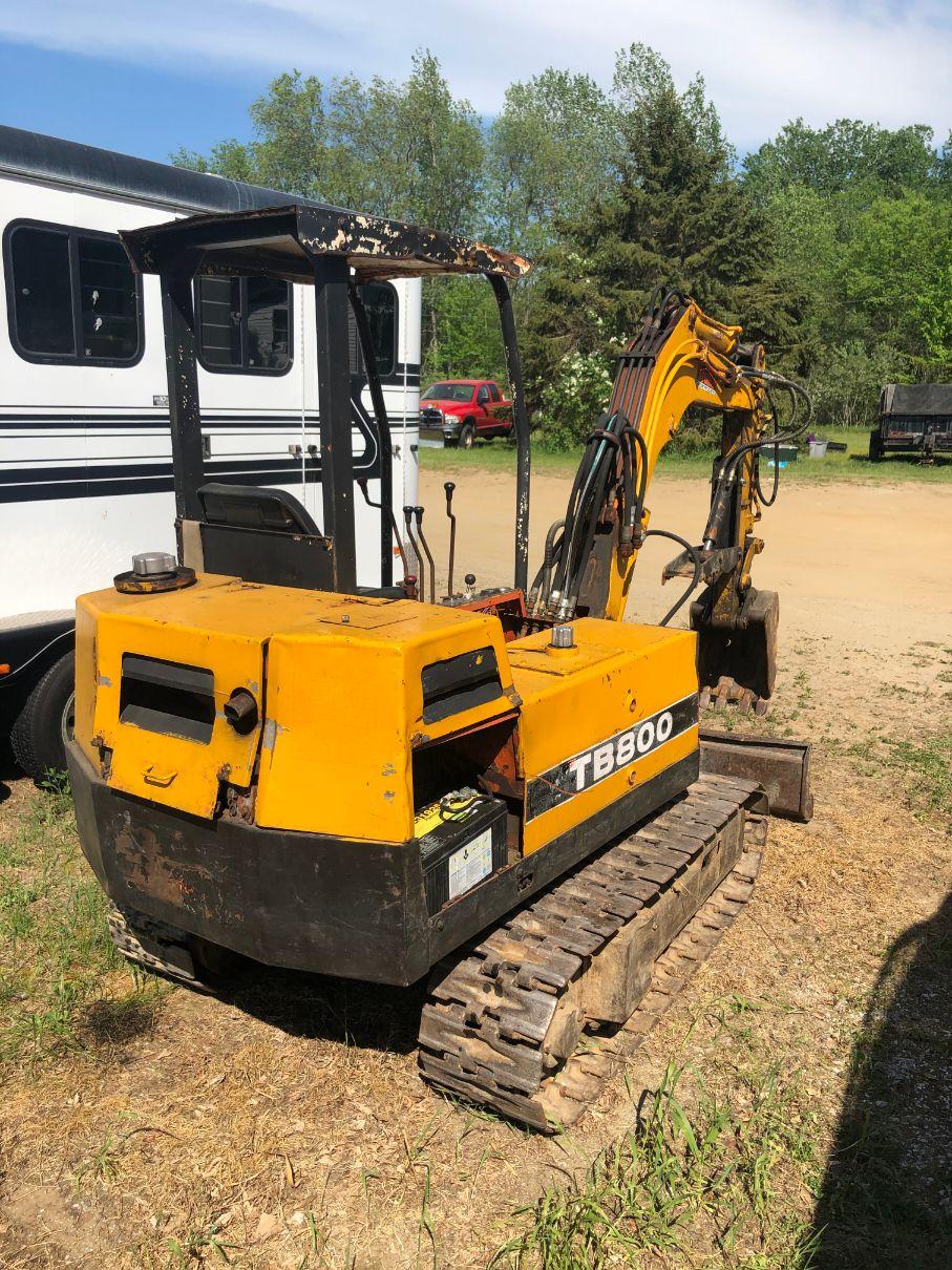 Takeuchi Tiger TB800 Mini Excavator