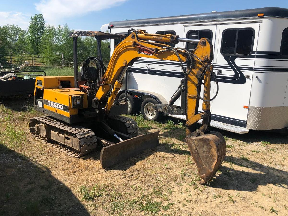 Takeuchi Tiger TB800 Mini Excavator