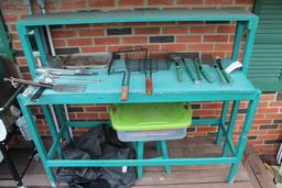 Grilling Workstation & Grilling Utensils