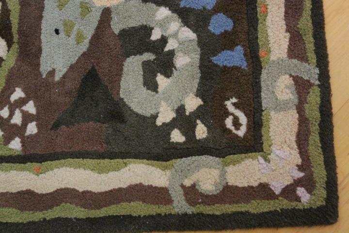 Susan Sargent Hooked Wool Rug