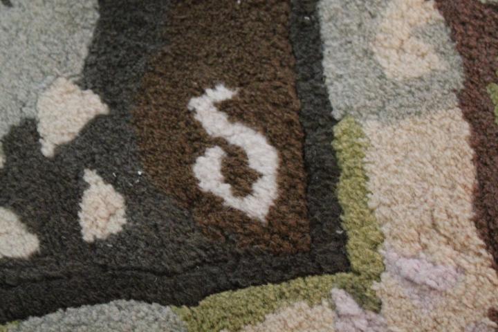 Susan Sargent Hooked Wool Rug