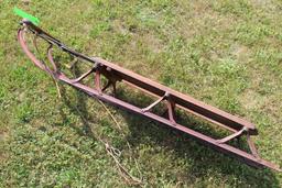 Vintage Steel Runner Sled