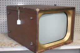 Vintage B/W Portable Television