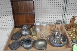 Vintage Collectible Decoratives and Silverplate