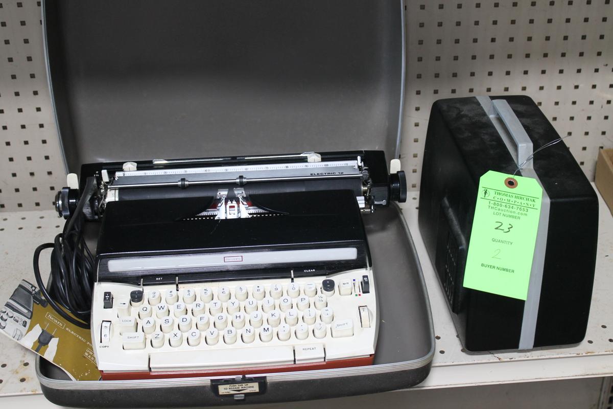 Sears Portable Typewriter, Argus Vintage Projective