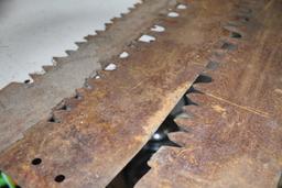 (3) Vintage Crosscut Saw Blades