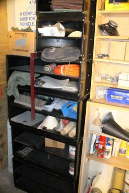 Contents of Back wall & Loft in Tool Room