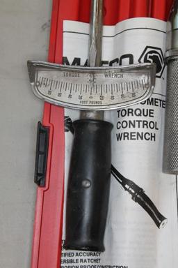 (2) 1/2 Inch Torque Wrenches