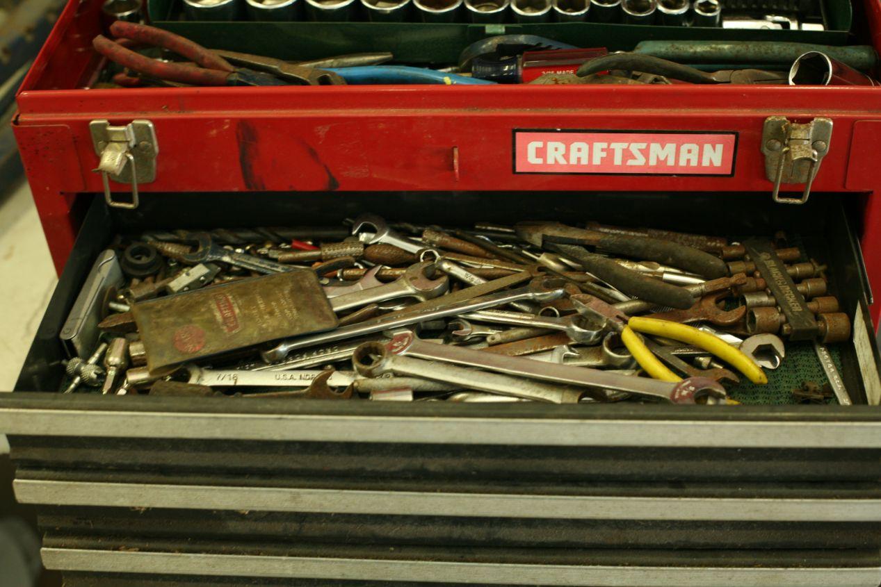 Craftsman Tool Box and Quantity of Good Hand Tools