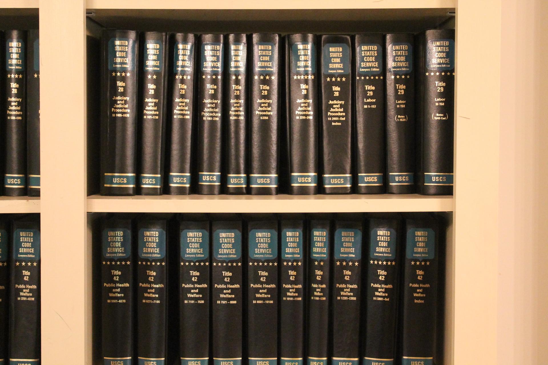 (250+/-) Volumes of United States Code Service Lawyers Edition