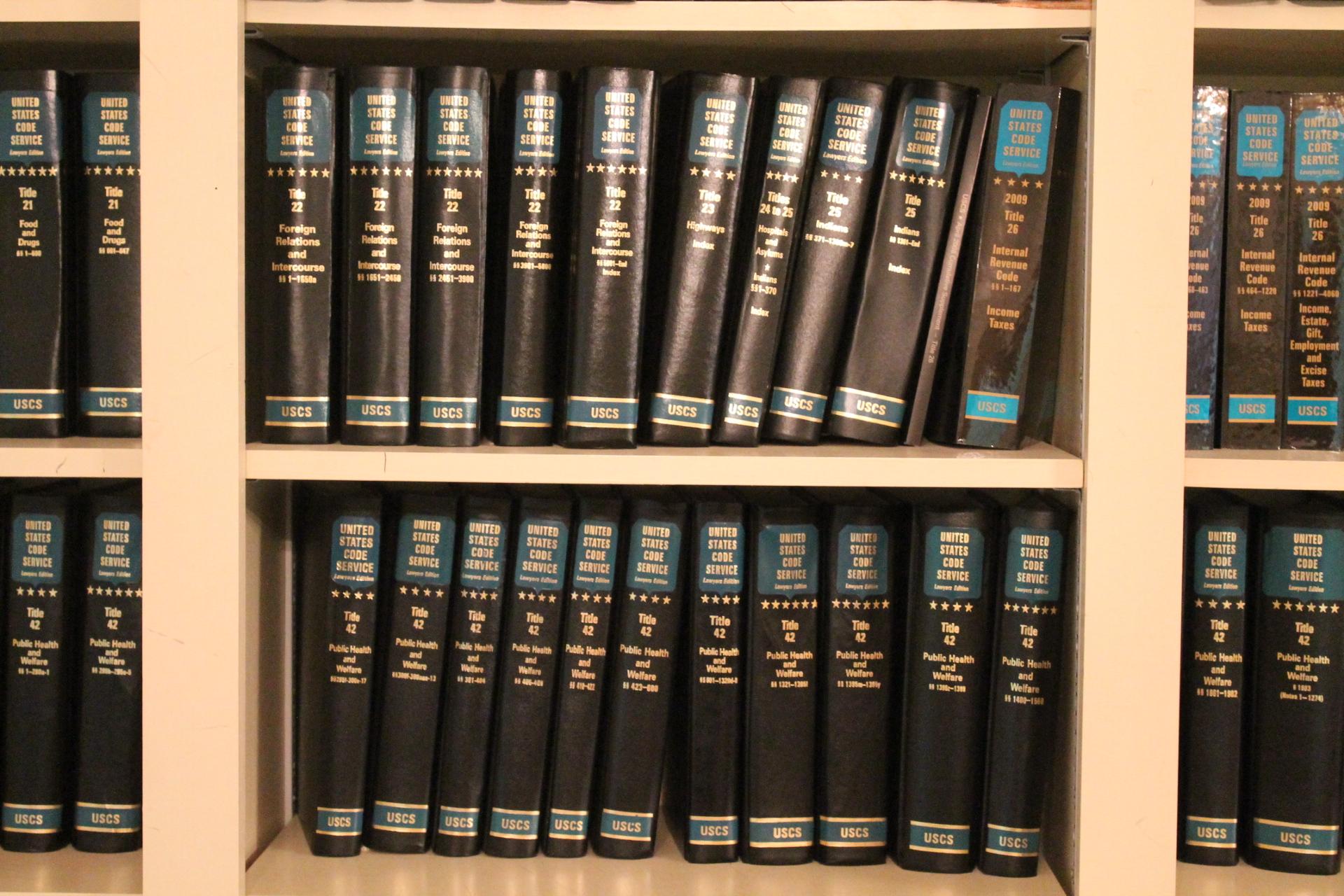 (250+/-) Volumes of United States Code Service Lawyers Edition