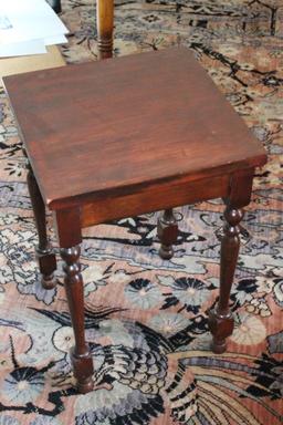 (2) Wood Side Tables