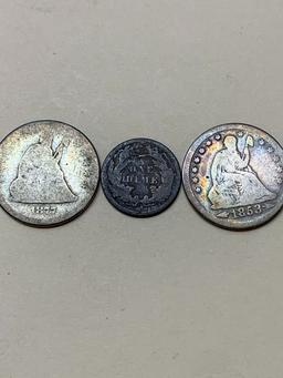 (3) U.S. Silver Coins