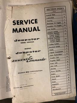 (3) Jeep Service Manuals