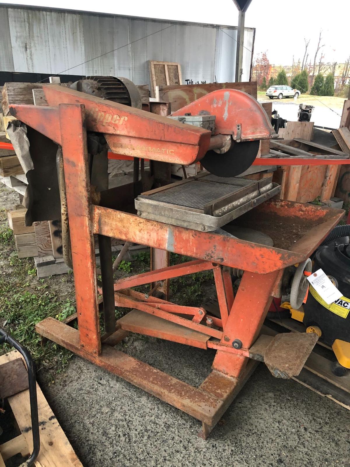 Clipper Brikssawmatic Brick Saw