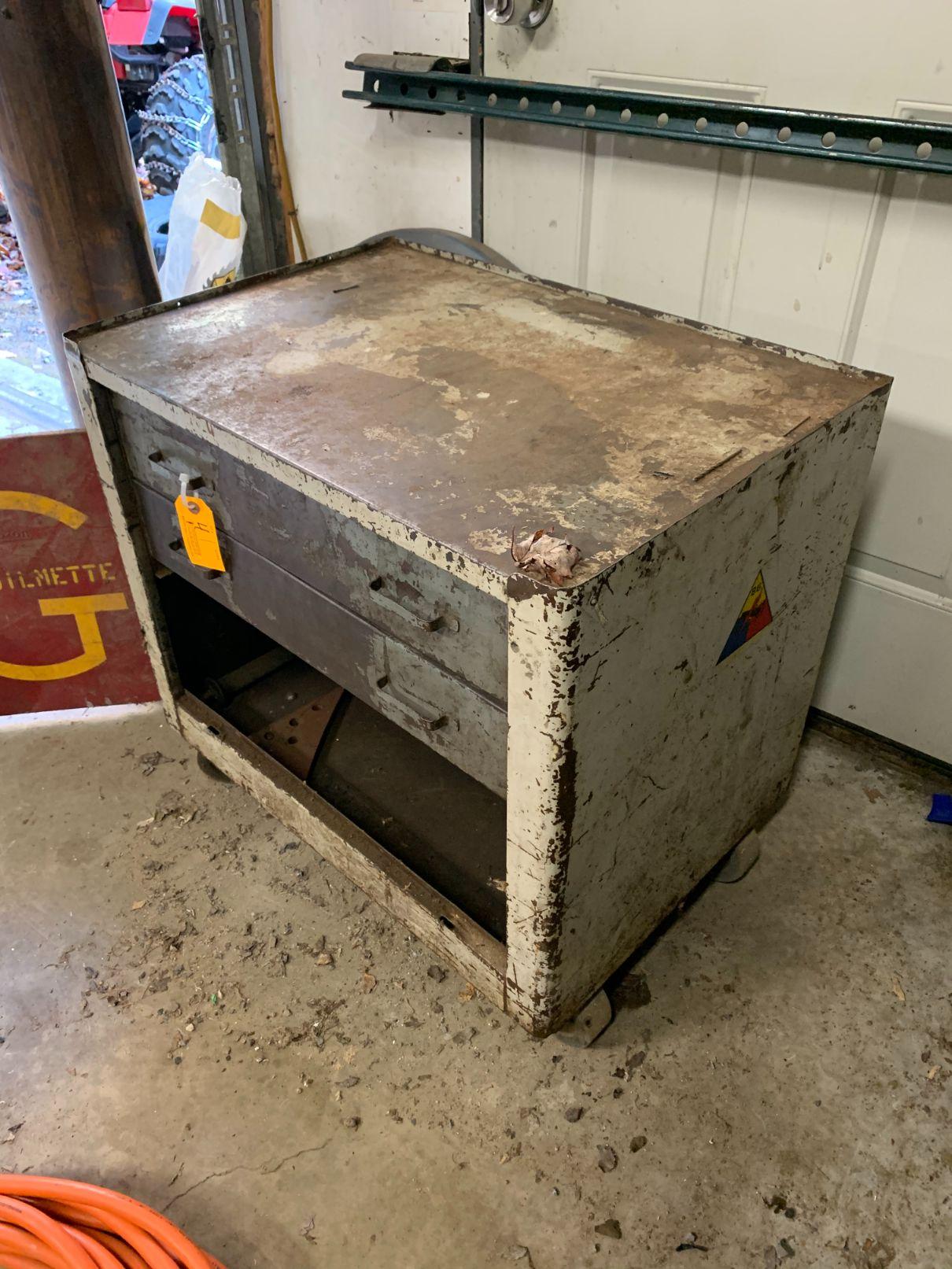 Vintage 2 Drawer Snap-On Tool Box