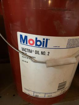 (3) Partial 5 Gallon Buckets of Circulating & Way Oil