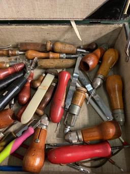 (48) Leather Working Hand Tools