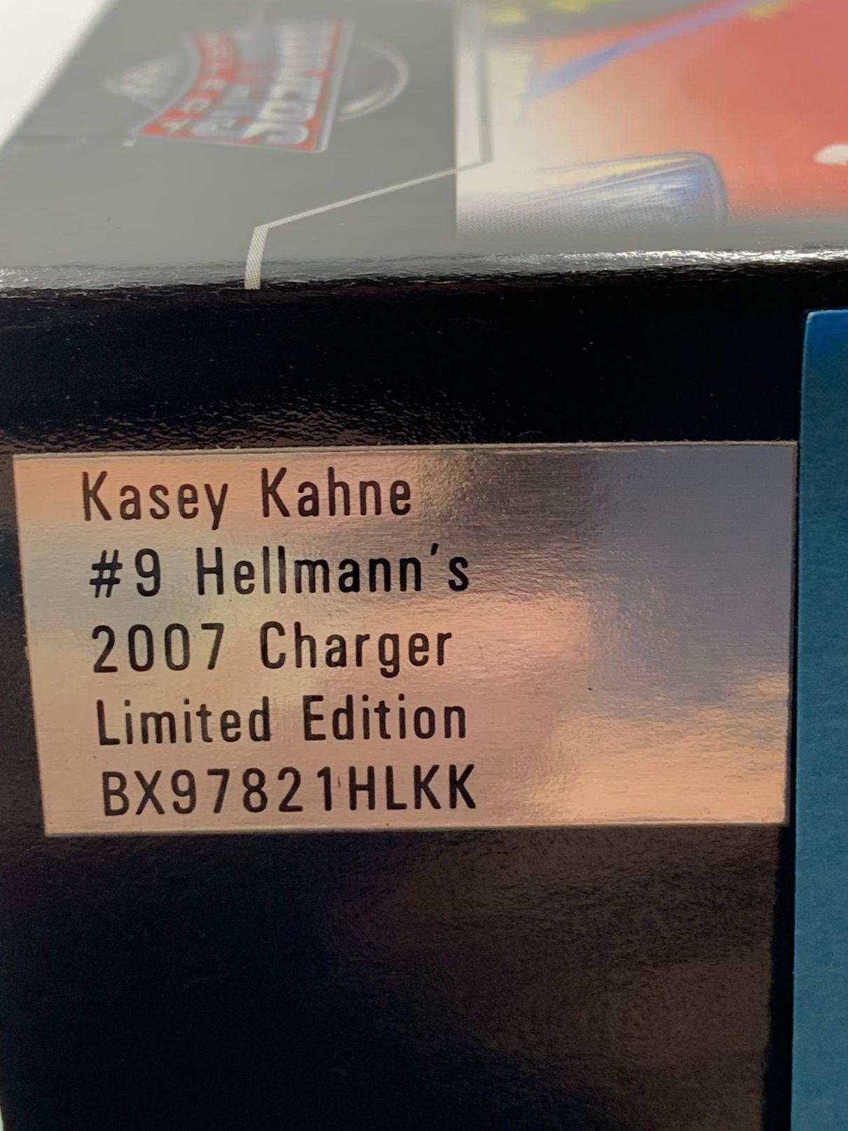 Kasey Kahne #9 Hellman"s 2007 Charger Limited Edition