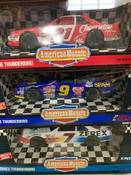 (7) American Muscle 1:18 Scale Diecast Cars