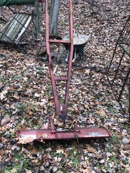 Vintage Wheel Horse 42" Snowplow