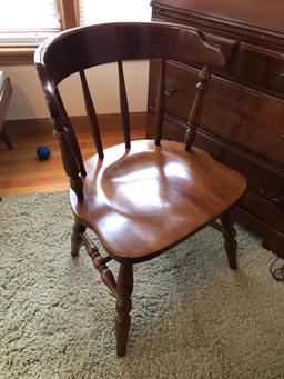 Thomasville Furniture Cherry Slant Front Desk & Chair