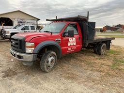 2008 Ford F-550 Super Duty Stake Body Truck