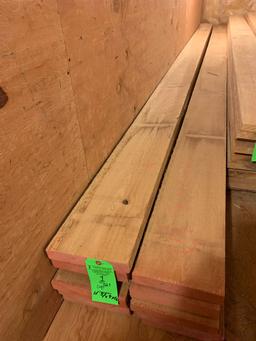 (11) Rough Cypress Boards, approx. 147 BF