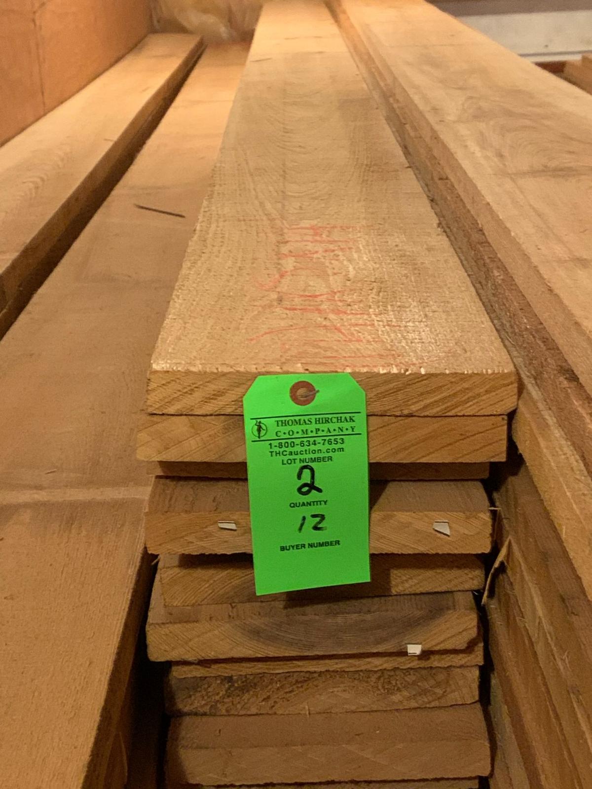 (12) Rough Cypress Boards, approx. 112 BF