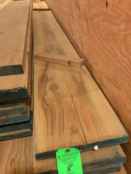 (4) Rough Cypress Boards, approx. 54 BF